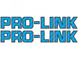 Sticker set Pro-Link 290mm - 45mm Blue / Black 2-Pieces Universal