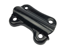 Handlebar clamp plate black Tomos old model