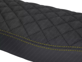 Buddyseatdek Ruit Zwart - Geel Schmitt Simson S50 / S51 / S70