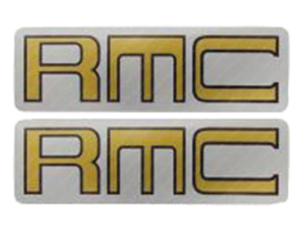 Sticker set RMC Gold - Green - Silver 78mm x 25mm 2-Pieces Kreidler