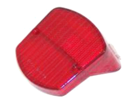 Glass Taillight Red - Red Pig snout Zündapp