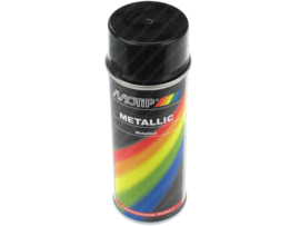 Spray Paint Motip Metallic Black 400ML