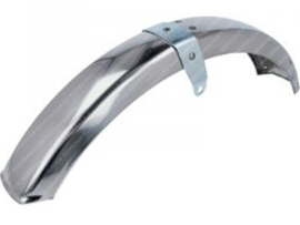 Front fender Stainless steel Black Vespa Ciao
