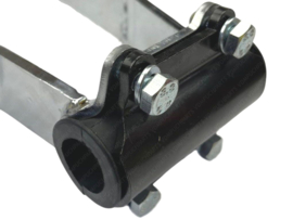 Achterbrug set Chroom Vierkant Compleet! EBR Puch Maxi S