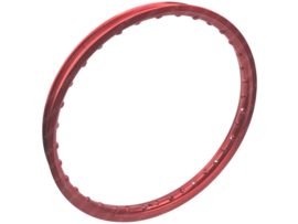 Rim Spoke wheel 17 Inch 1.40 Aluminium Anodised Red