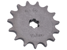 Voortandwiel 15 Tands oude uitvoering Simson S50 / SR4-1 / SR4-2 / SR4-3 / SR4-4 / KR51/1 Schwalbe / Star / Sperber / Spatz / Habicht