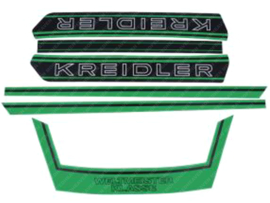 Sticker set Dark Green Complete Kreidler Weltmeister