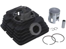 Cylinder set 60cc (43mm) Cast iron Import Yamaha DT / RD / TY / Enduro