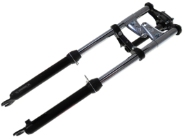 Front fork long 65cm black EBR Puch Maxi