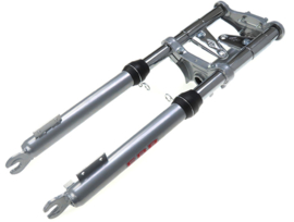Front fork short 56cm silver EBR Puch Maxi