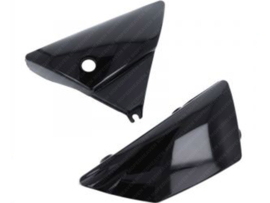 Side panel set Gloss Black Yamaha DT50MX / DT80MX