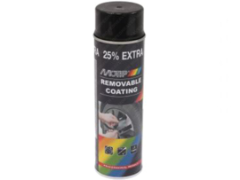 Sprayplast (Flexible Film) Motip Gloss Black 500ML