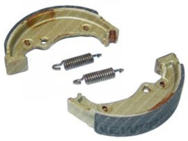 Brake shoes set Front side - Rear side 120mm Hub A-Qaulity Newfren Zündapp