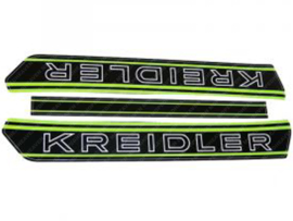 Sticker set Tank Black - Light Green Kreidler