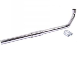 Exhaust header Spout connection Right side Extended 26mm Sparta Lucky / Sachs 504