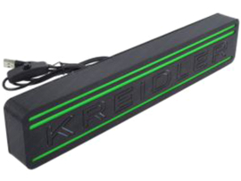 Lamp Green - Stripes LED 295mm x 55mm x 27mm Kreidler