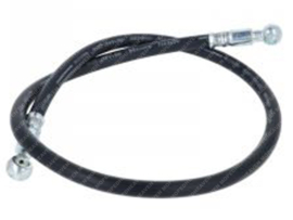 Brake Hose Black 870mm Zündapp