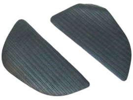 Kneerubber set Black 2-Pieces Kreidler 1973 / 1974