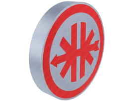 Lamp Red - Grey LED 250mm x 40mm Kreidler