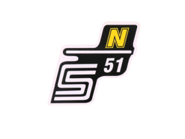 Sticker S51 N Yellow Simson S51