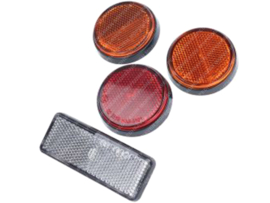 Reflector set M5 Bolt 4-Pieces Yamaha FS1 / DT50MX / Universal