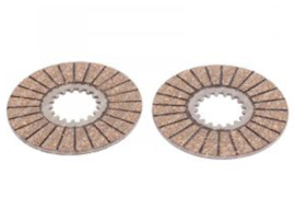 Clutch plate set Old Model Sachs 2 / 3 / 4 Gear
