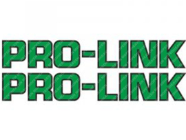 Sticker set Pro-Link 290mm - 45mm Green / Black 2-Pieces Universal