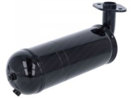 Exhaust Standard 22mm Flange connection Gloss Black Peugeot 103