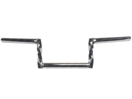 Handlebar Custom Twist Low Chrome 120mm - 22mm Universal