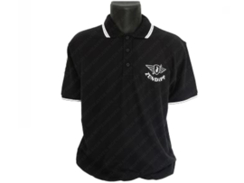 Polo Shirt Zwart - Wit Classic Zündapp M