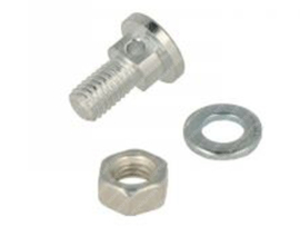 Mounting Bolt set Front Brake Cable Gilera Citta / Vespa Ciao