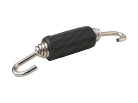 Spring Exhaust Turnable with Protective Rubber 50mm Universal