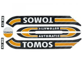 Sticker set Orange old model Tomos A3
