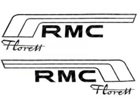 Sticker set Battery box Black - White New Model Kreidler RMC