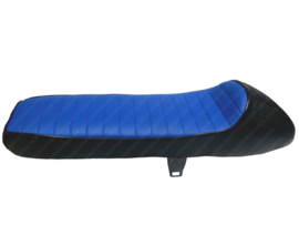 Buddyseat zadel Zelfbouw Sport model Zwart - Blauw Universeel