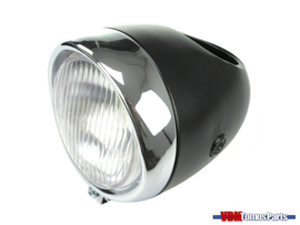 Egg-Headlight black large 130mm (Side mounting)