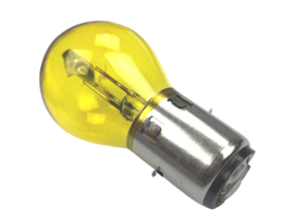 Gloeilamp BA20D Geel 6 Volt - 25 Watt / 25 Watt