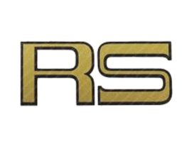 Sticker Frame RS Gold - Black Kreidler