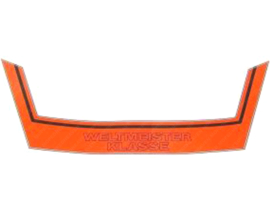 Sticker Buddyseat Orange Kreidler Weltmeister