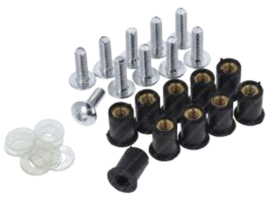 Montage Plug set 9.3mm - M5 10-Delig Universeel