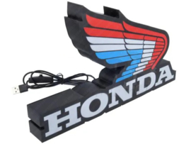 Lamp Red - White - Blue LED 290mm x 170mm x 32mm Honda