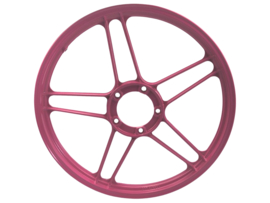 Star wheel 17 Inch Powdercoated Pink 17 x 1.35 Puch Maxi