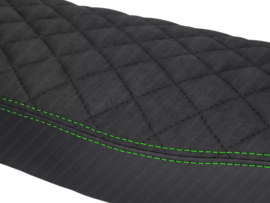 Buddyseatdek Ruit Zwart - Groen Schmitt Simson S50 / S51 / S70
