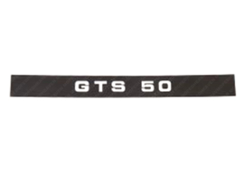 Sticker 165mm x 13mm Black - White Zündapp GTS 50