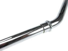 Exhaust Manifold Chrome 22mm as Original Puch Monza / Grand Prix