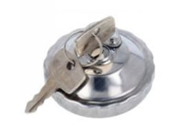 Tank cap with lock chrome Tomos A3/A35/Etc