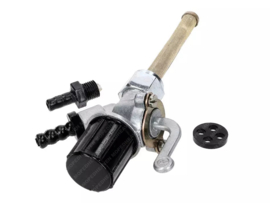 Benzinekraan met Filter Zwart Metaal A-Kwaliteit! Simson S50 / S51 / S70