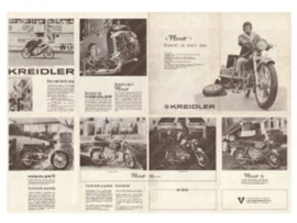 Poster "Kreidler, Sleutel je nooit aan" 600mm x 870mm Kreidler
