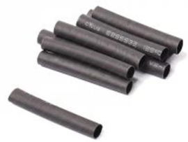 Shrink tubes Black 5.0mm x 40mm 10-Pieces Universal