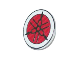 Pin on Emblem Metal 22mm Yamaha